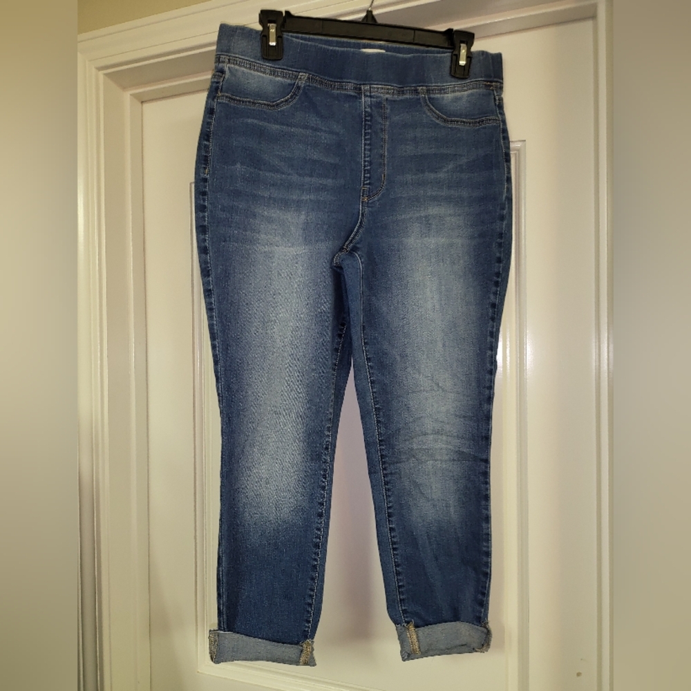 Wonderly Pull-on Skinny Jeans Size 10